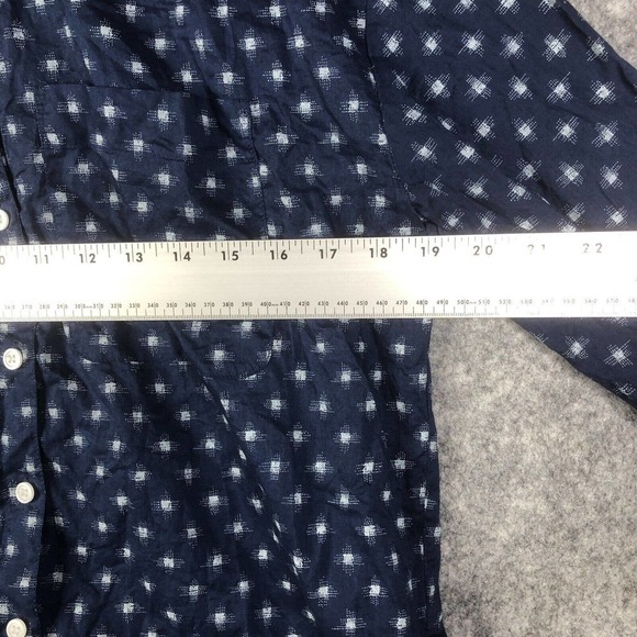 Madewell x Daryl K Button Up Shirt XS Lightweight Casual All Over Print E9105 - Picture 7 of 9
